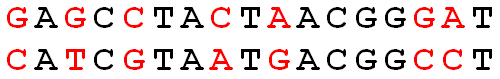 Counting Point Mutations CodeAntenna